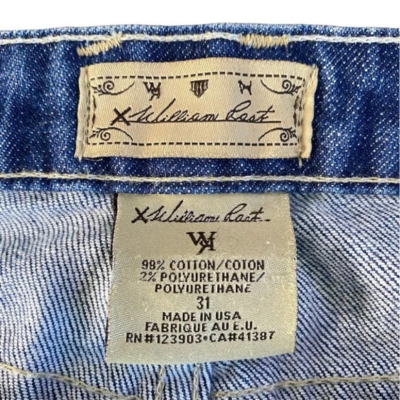 William Rast Stella Classic Rise Bootcut Blue Jeans Size 31 - Picture 11 of 12